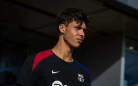 Diego Kochen ha entrenado con el primer equipo y ha viajado a la gira.