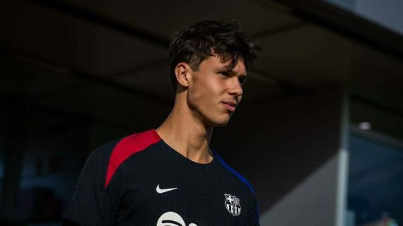 Diego Kochen ha entrenado con el primer equipo y ha viajado a la gira.