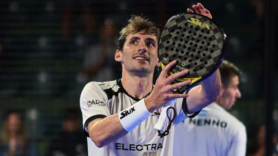 Franco Stupaczuk durante un torneo.