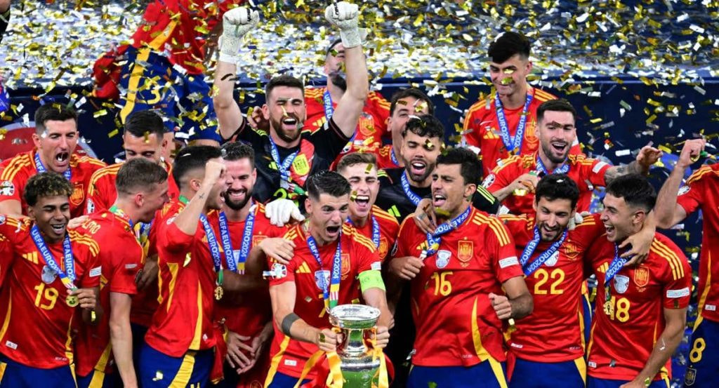 España espera rival tras ganar la Eurocopa. REUTERS