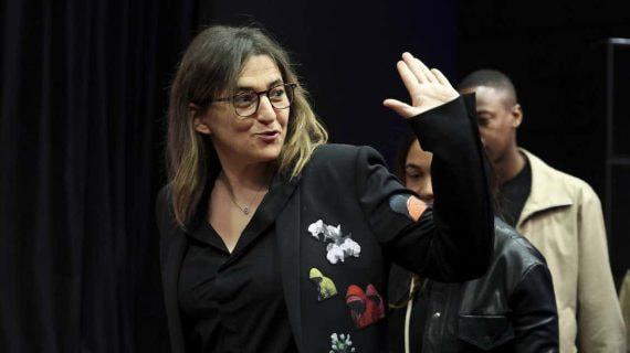 Fayza Lamari, en un acto.