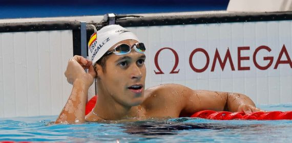 Hugo González de Oliveira en París 2024.
