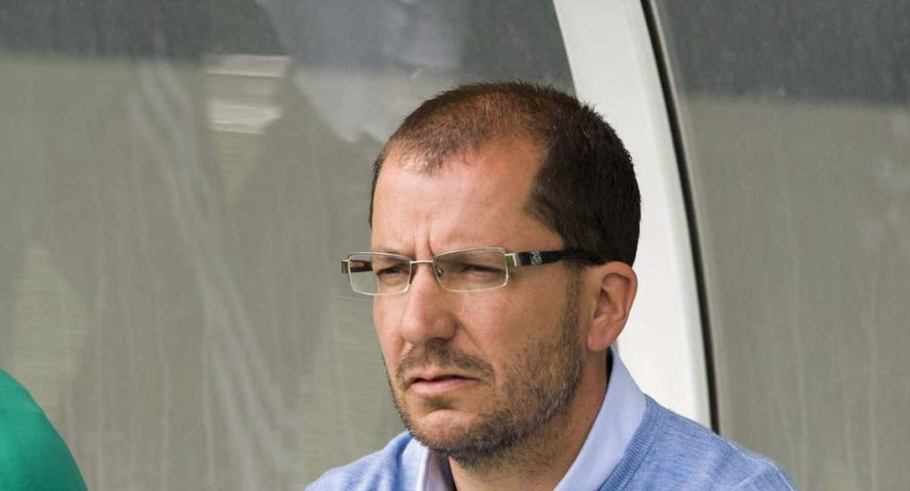 José Juan Romero, durante su etapa en el Betis Deportivo.