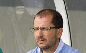 José Juan Romero, durante su etapa en el Betis Deportivo.