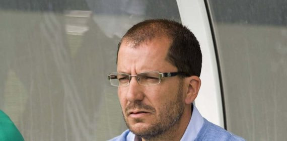 José Juan Romero, durante su etapa en el Betis Deportivo.