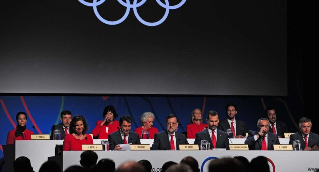 Presentación de la candidatura de Madrid 2020 ante el COI.