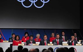 Presentación de la candidatura de Madrid 2020 ante el COI.