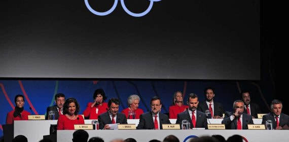 Presentación de la candidatura de Madrid 2020 ante el COI.