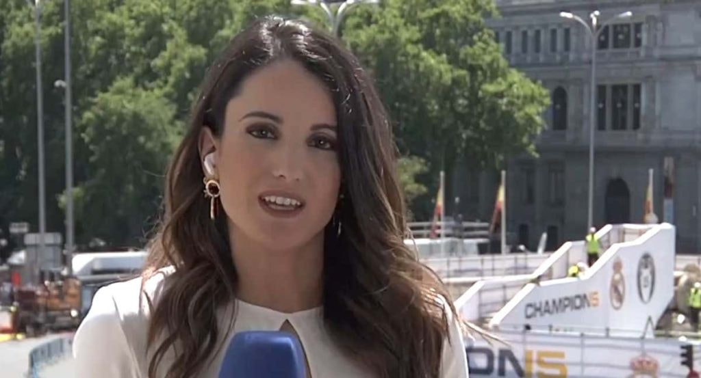 María Relaño en una conexión en RTVE.