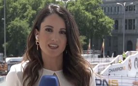 María Relaño en una conexión en RTVE.