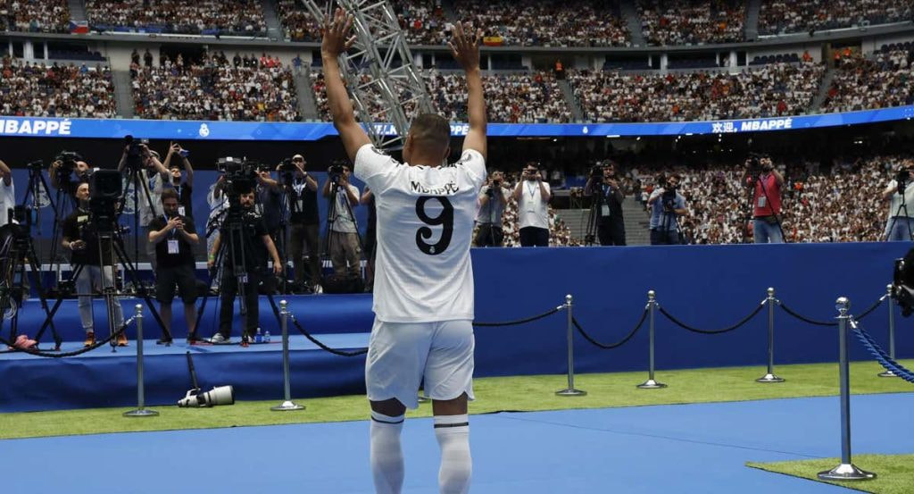 Kylian Mbappé llevará el '9' en el Real Madrid.