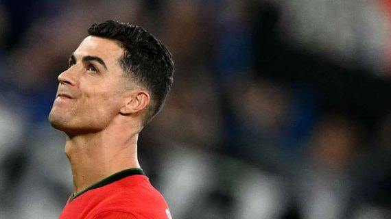 Cristiano Ronaldo, tras ser eliminado de la Eurocopa por Francia.