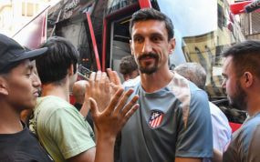 Savic, durante esta pretemporada.
