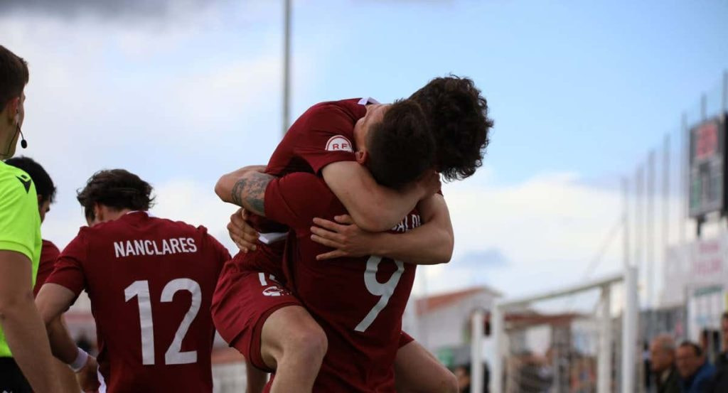 El Ursaria celebra un gol de esta temporada.