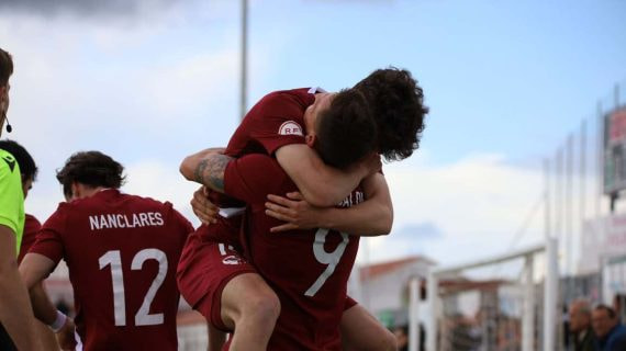 El Ursaria celebra un gol de esta temporada.