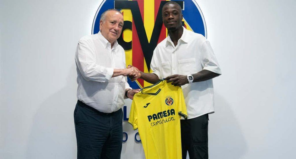 El nuevo jugador del Villarreal, Nicolas Pépé.
