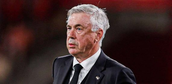 Ancelotti, con el Real Madrid.