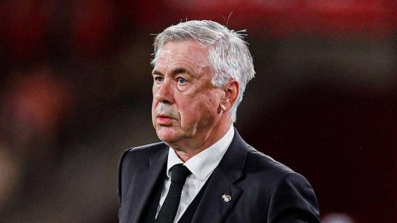 Ancelotti, con el Real Madrid.