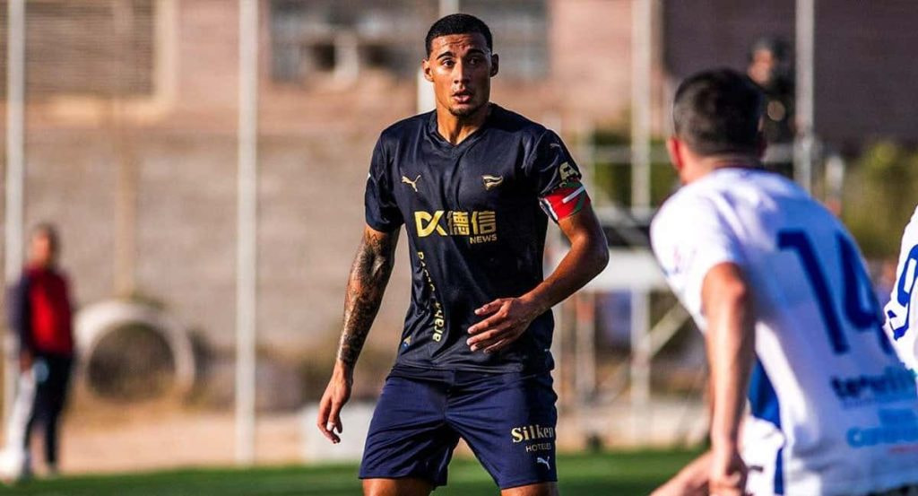 Carlos Benavidez Protesoni, durante la pretemporada.