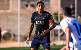 Carlos Benavidez Protesoni, durante la pretemporada.