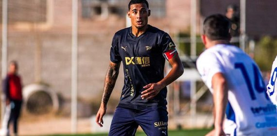 Carlos Benavidez Protesoni, durante la pretemporada.