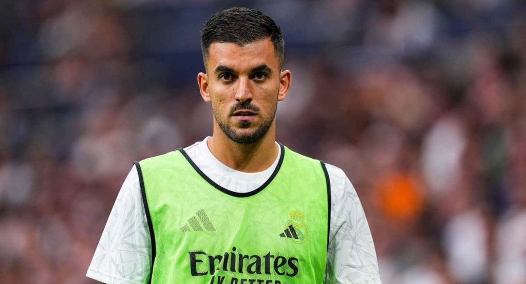Dani Ceballos, con el Real Madrid.