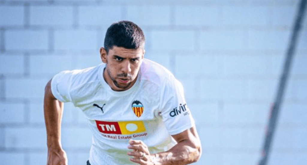 Cenk en un entrenamiento.