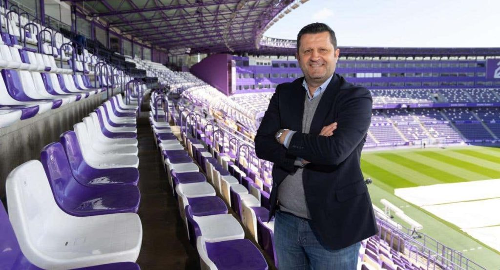 Domingo Catoira, director deportivo del Real Valladolid.