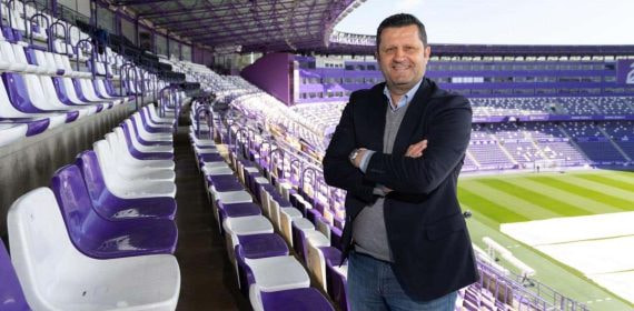 Domingo Catoira, director deportivo del Real Valladolid.