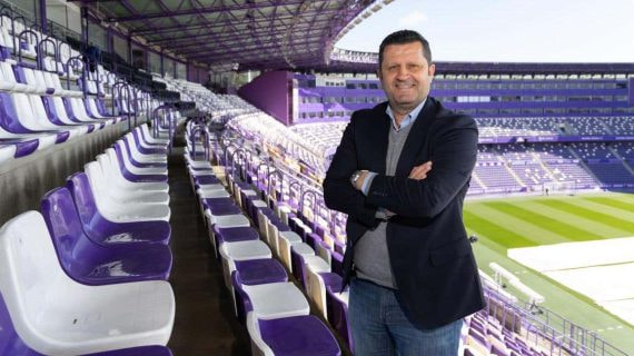 Domingo Catoira, director deportivo del Real Valladolid.