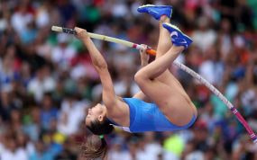 Elisa Molinarolo, durante su participación en París 2024.