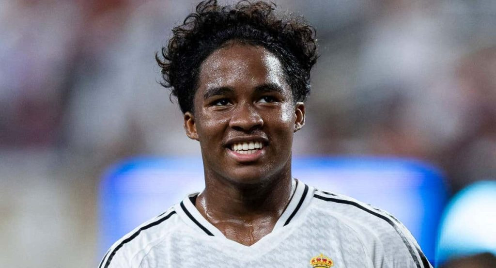 Endrick, durante el Clásico en Nueva Jersey.