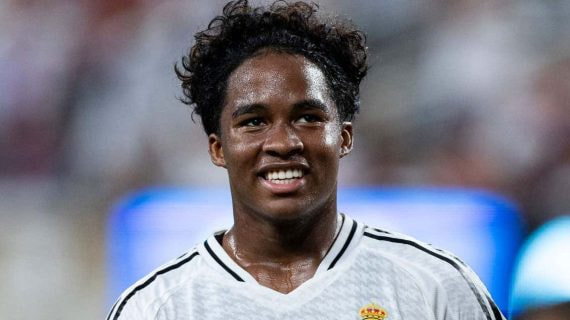 Endrick, durante el Clásico en Nueva Jersey.