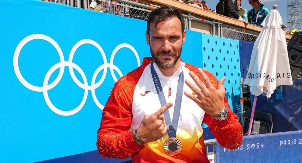 Saúl Craviotto es el deportista español con más medallas olímpicas.