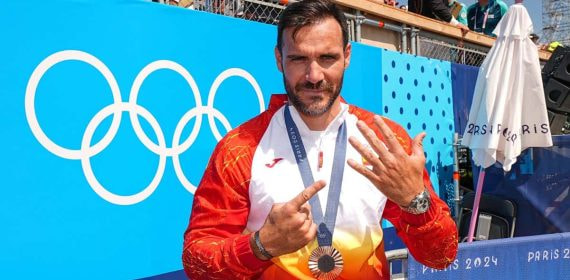 Saúl Craviotto es el deportista español con más medallas olímpicas.