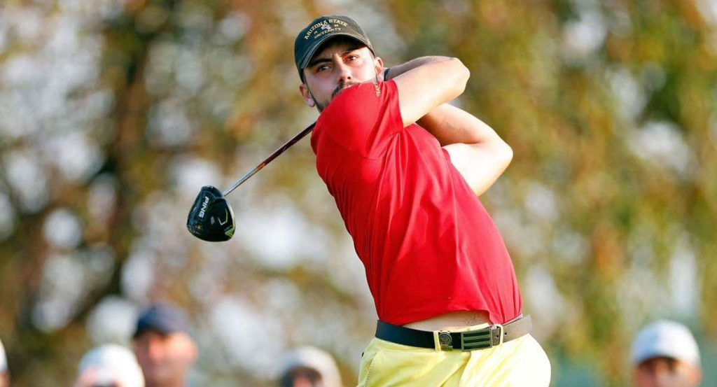 José Luis Ballester, durante el US Amateur.