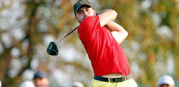 José Luis Ballester, durante el US Amateur.