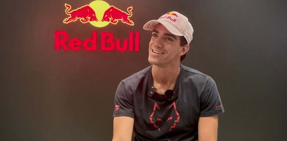 Juan Lebrón durante la entrevista con Relevo.