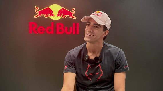 Juan Lebrón durante la entrevista con Relevo.