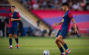Marc Bernal, en el Gamper contra el Mónaco.