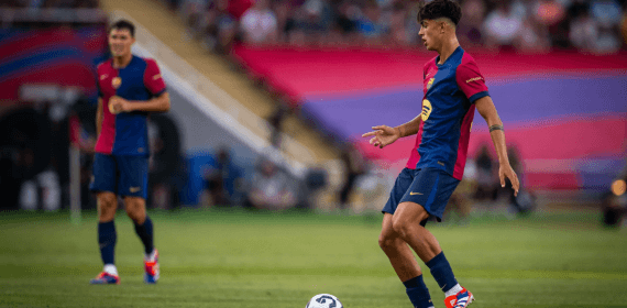 Marc Bernal, en el Gamper contra el Mónaco.