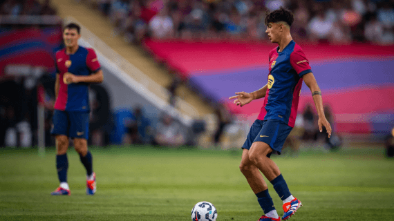 Marc Bernal, en el Gamper contra el Mónaco.