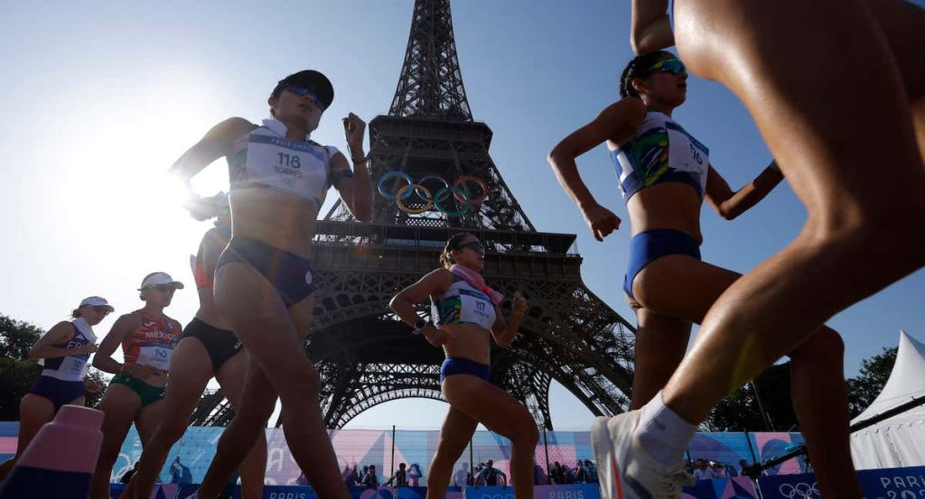 Prueba de marcha en París 2024.