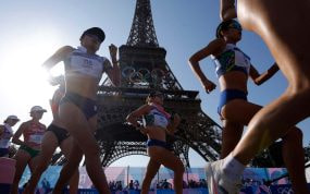 Prueba de marcha en París 2024.