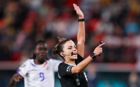 Marta Huerta de Aza durante un partido.