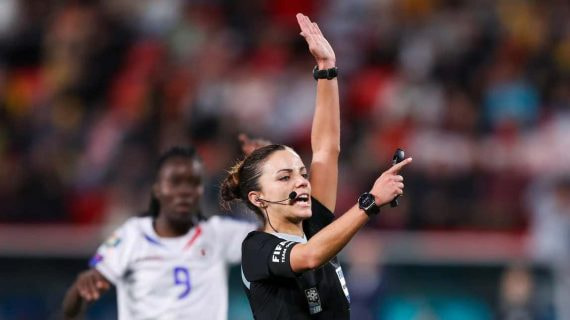 Marta Huerta de Aza durante un partido.