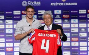 Presentación de Conor Gallagher como nuevo jugador del Atlético de Madrid.