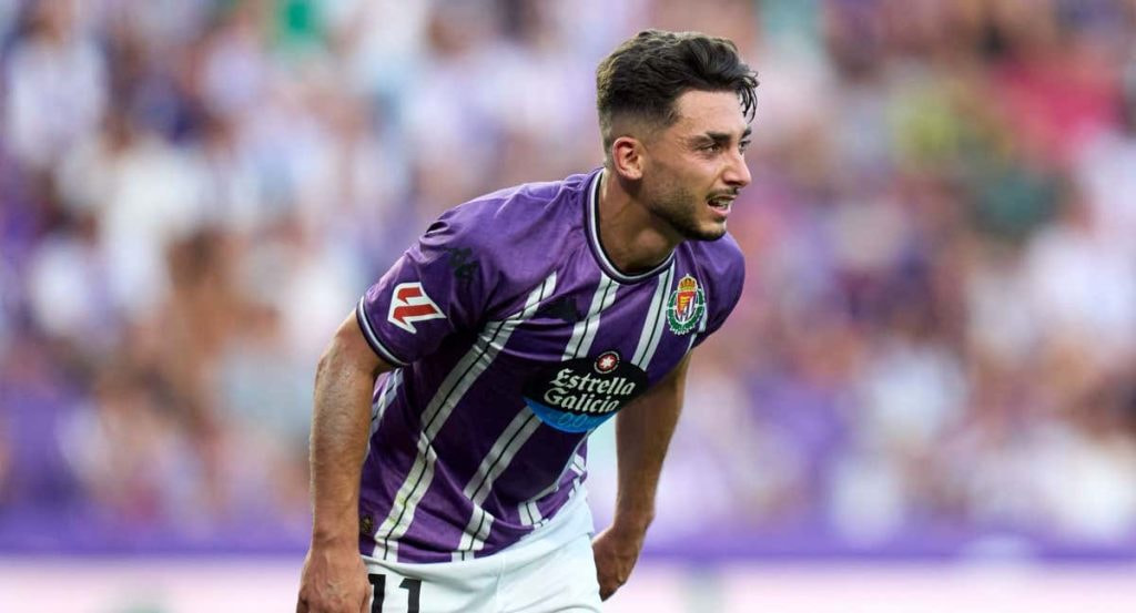 Raúl Moro, jugador del Valladolid.