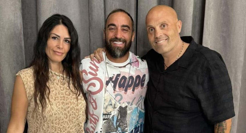 Serena Pichi, Ricardinho y Vincenzo Tuccillo, reunidos en un hotel de Oporto.