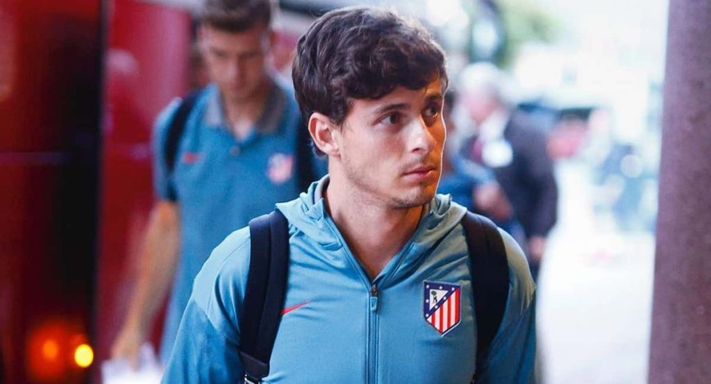 Rodrigo Riquelme, durante la pretemporada con el Atlético de Madrid.